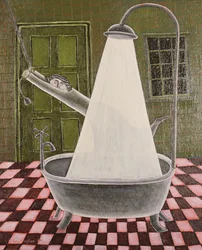 La douche, 1990